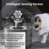 Automatic Cat Water Fountain with Filter and Motion Sensor