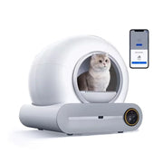 Smart Cat Litter Box - Self-Cleaning, App-Controlled, Ionic Deodorizer