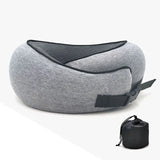 Portable Memory Foam Neck Pillow for Travel and Camping