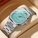 Luxury Polygon Case Quartz Watch