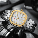 Luxury Polygon Case Quartz Watch